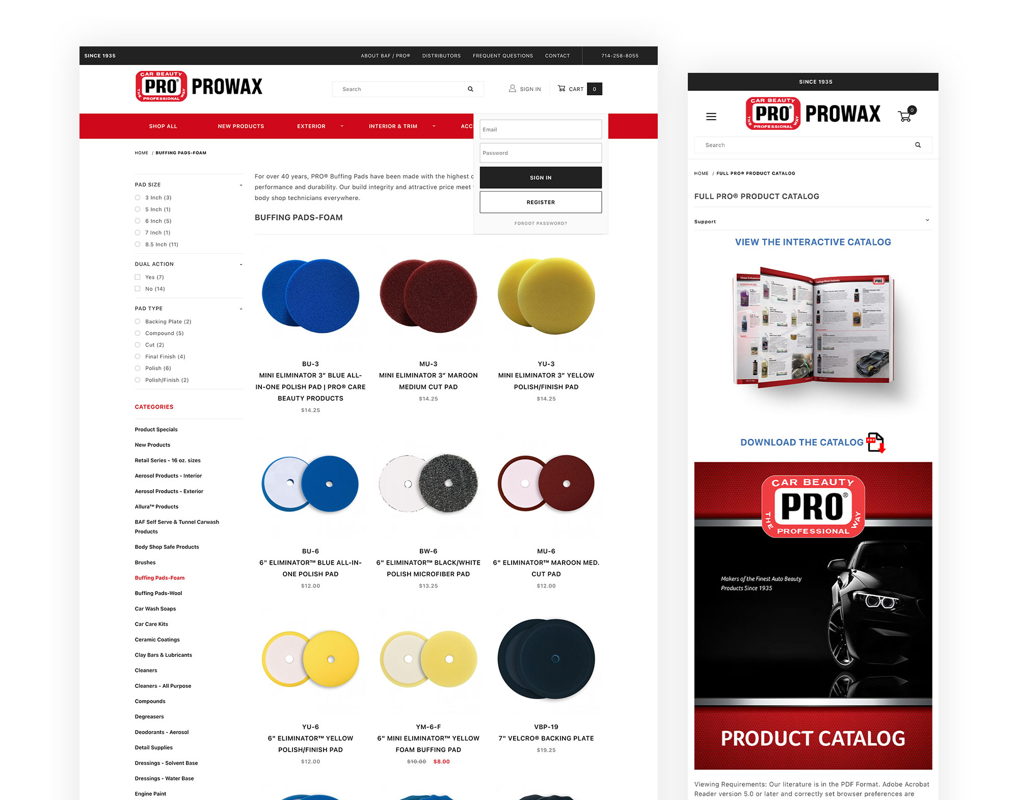 Prowax interior pages mockup`
